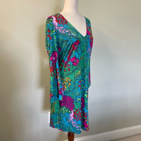 Lilly Pulitzer Shake Your Tailfeather Dress - Size M - Picture 9 of 11